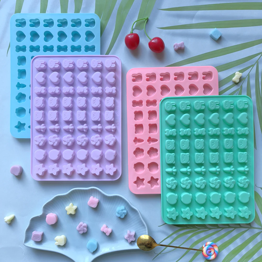 1 Stück Oster-Silikonform, Mini-Karotte, Schokolade, auferstehtes Kaninchen, geeignet für Gummikekse, Keks-Kuchendekoration Image