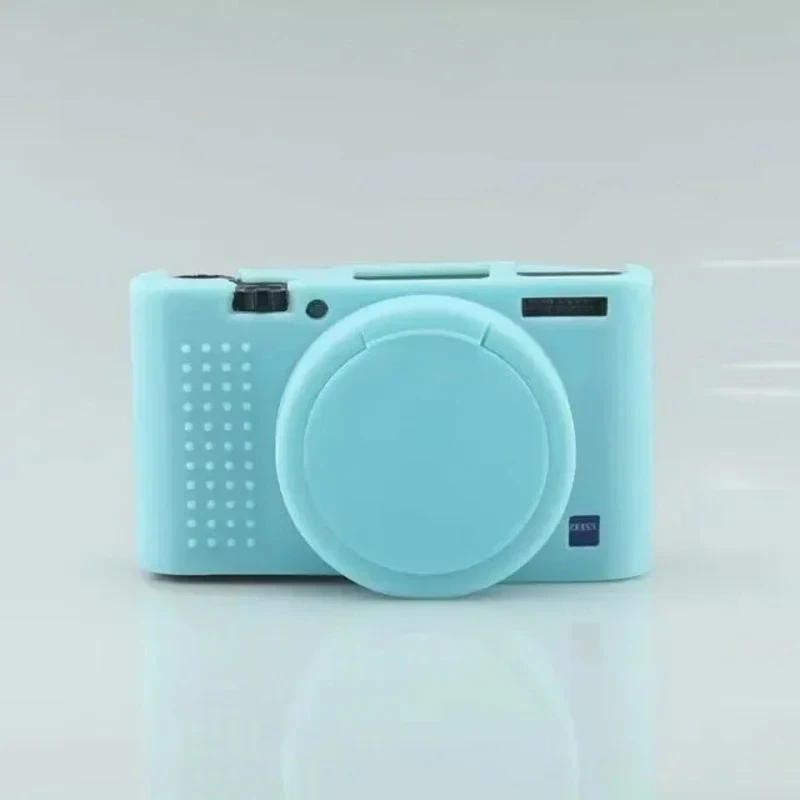 Kameratasche Schutzrahmen für Sony RX100 III IV V VI RX100 VII ZV1 ZV-E10 Weiche Kameratasche Gummi Schutzkörperhaut Image