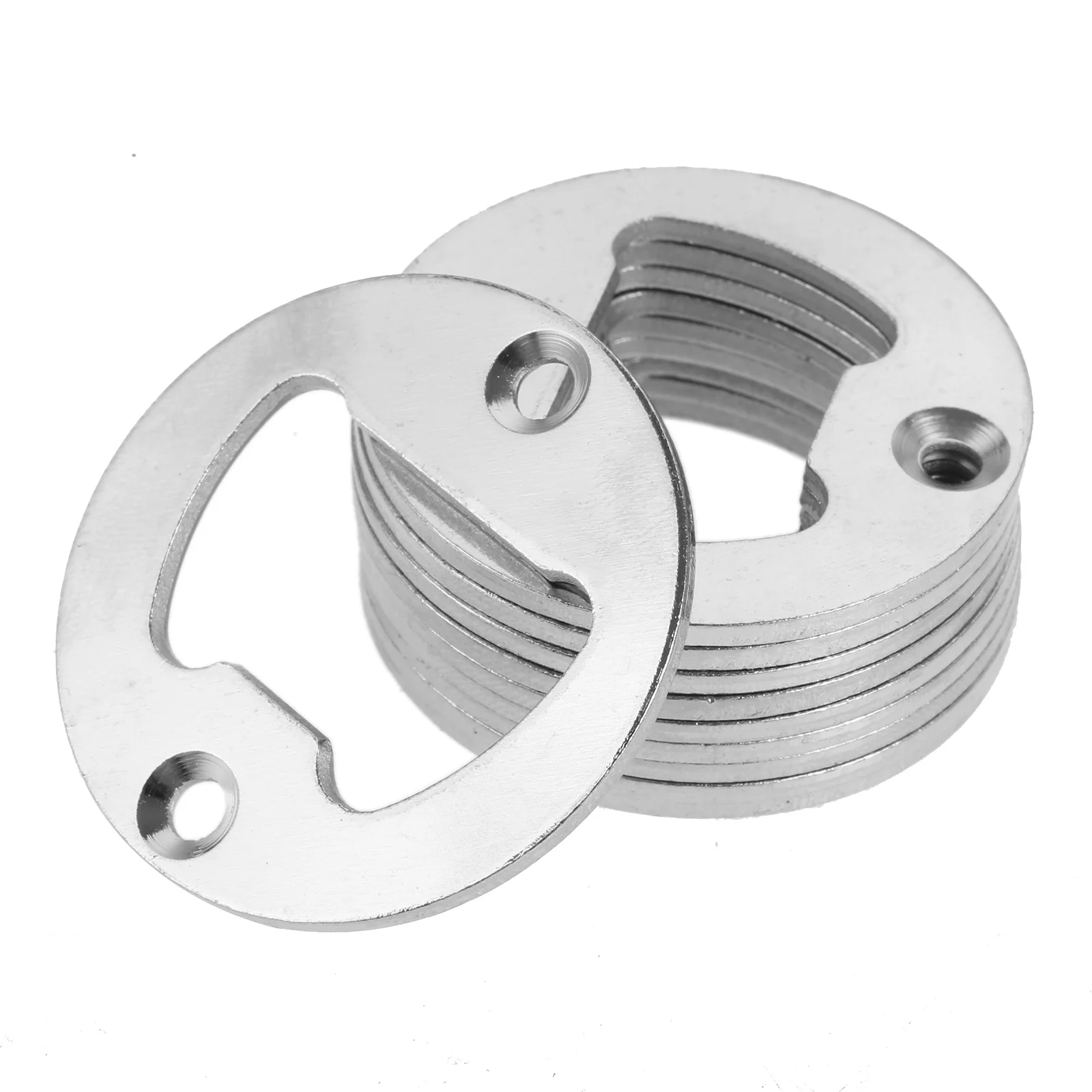 10 oder 5 Stück Silber 40 mm Flaschenöffner Einsatz Wein Bieröffner Bar Trinkzubehör Home Kitchen Partyzubehör mit Schrauben