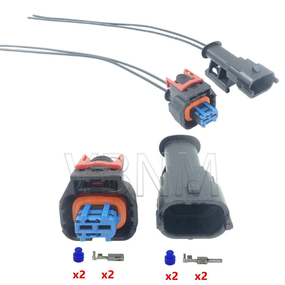 2-poliger 1928A00517 1928405521 1928404072 1928403428 Kraftstoffeinspritzdüsen-Stecker, automatischer wasserdichter elektrischer Draht-Kabelsteckverbinder Image