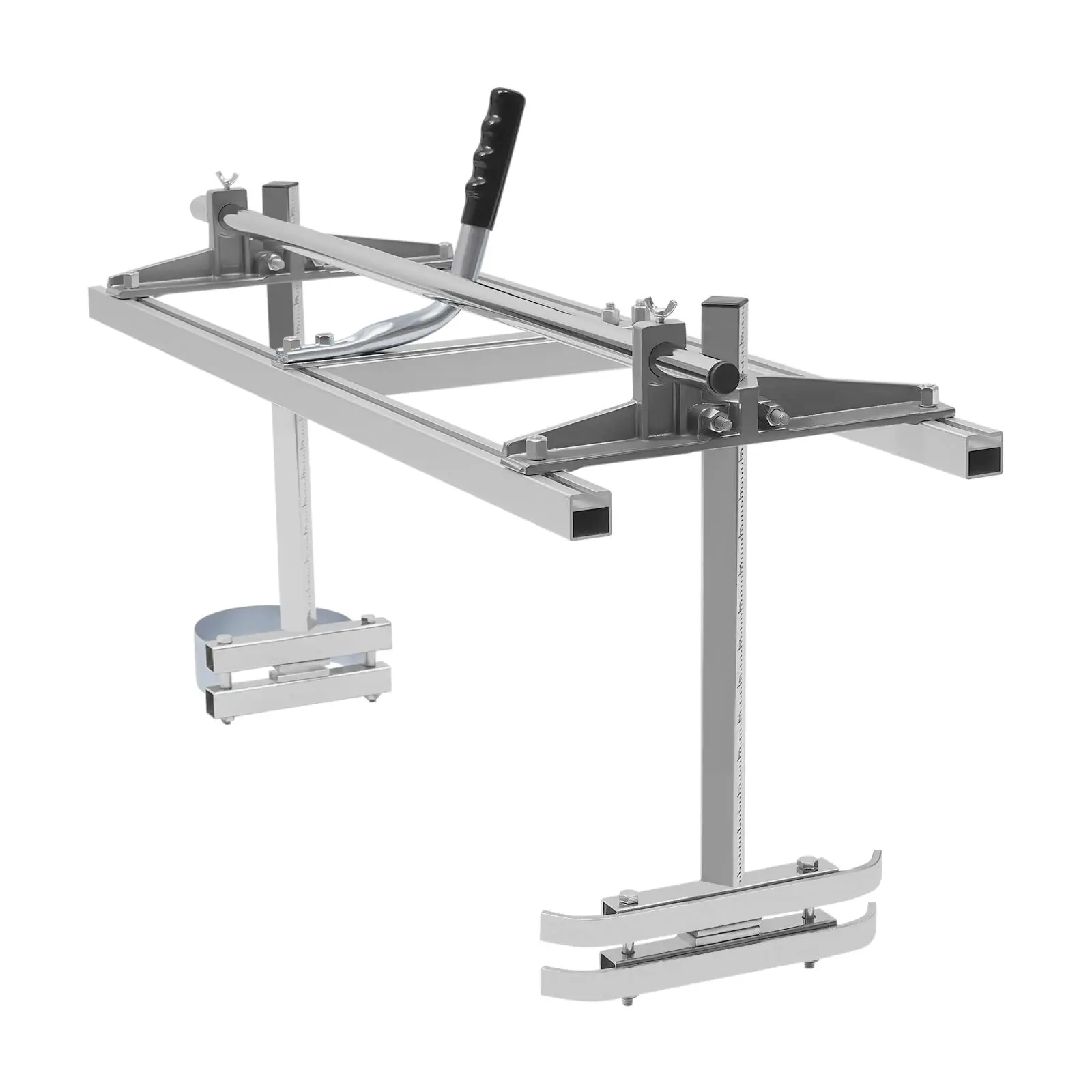 Sägewerk for Chainsaw bis Sword length 35-91cm Mobile Chain Saw Bracket Adjustable Höhe Kettensägewerk for Woodworkern Image