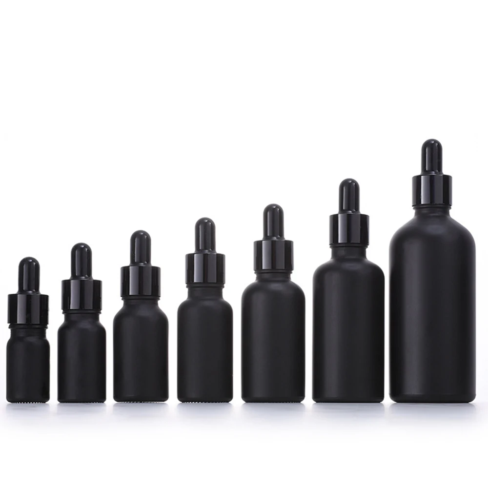 10 ml, 30 ml, 50 ml, 100 ml Tropfflasche aus Glas, feine Ölflasche, Peeling, Schwarzlichtvermeidung, Glaskosmetik, separate Abfüllung Image