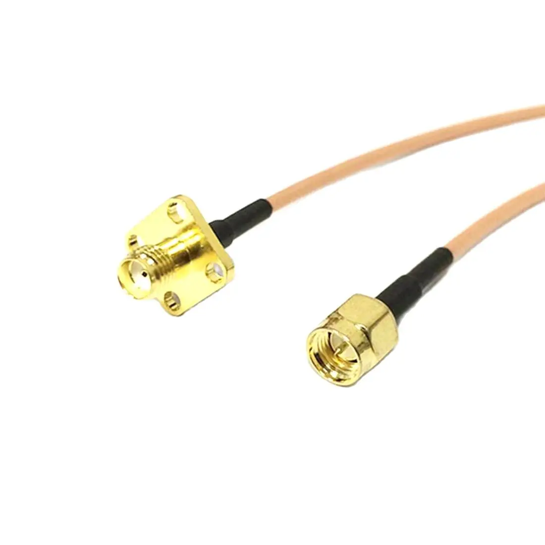 WLAN-Antennen-Verlängerungskabel SMA-Buchse (Panel/Chassis) auf Stecker-Pigtail-Adapter RG316 15CM/30CM/50CM/100CM Großhandel Schneller Versand Image