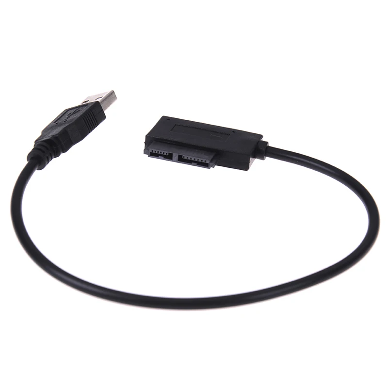 USB zu 7 6 13pin schlank sata/ide cd dvd rom optisches Laufwerk Kabel adapter für Notebook Laptop Image