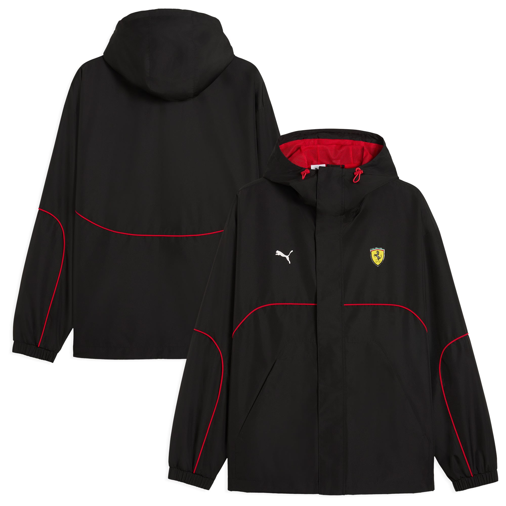 Scuderia Ferrari Puma Regenjacke – Schwarz
