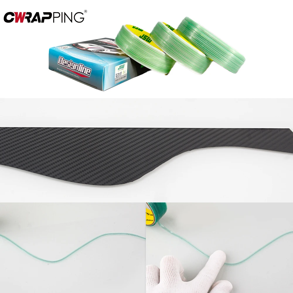 5/10/50m Auto verpackung Messer loses Klebeband Sicherheits finish Messer loses Band Schneid folien linie Vinyl verpackungs folien schneid linien werkzeuge