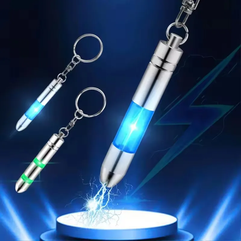 Statischer Stab, elektrostatischer Entlader, tragbarer antistatischer Schlüsselanhänger, Winter, trockenes Klima, statisch, antistatisch, Autozubehör, Schlüsselanhänger Image
