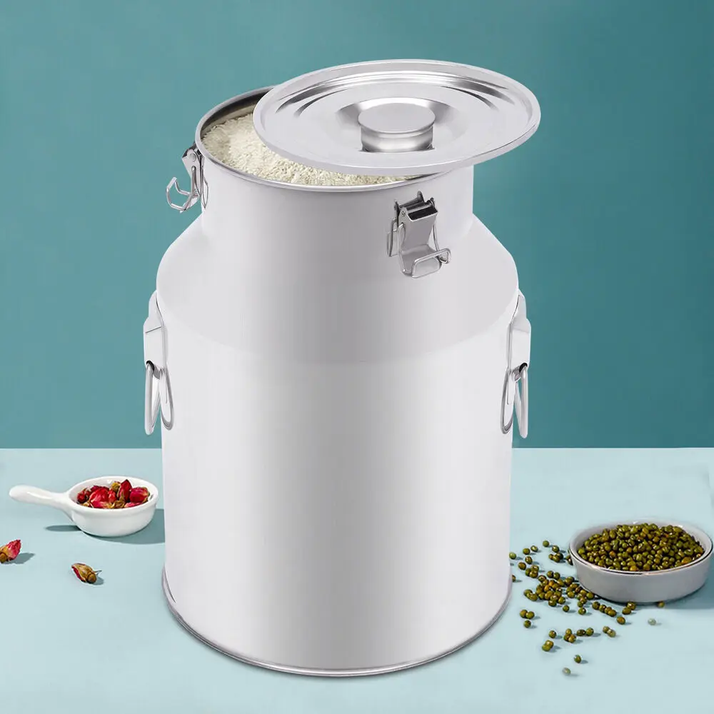 28-Liter-Milchkrug aus Edelstahl für Milchkichtern, Milchtransportkrug Image