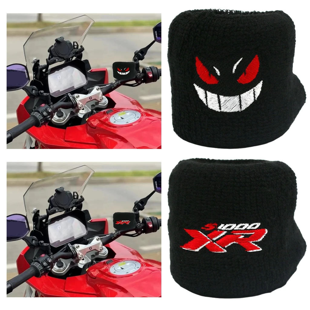 Motorrad Custom Black Front Fluid Brake Reservoir Tank Bottle Cover Sock für BMW S1000XR S1000 XR