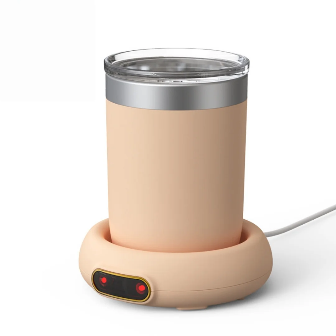 10W Intelligente Wärmende Untersetzer USB-Heizmatte Kompakt, Temperatursteuerung, Für Verschiedene Tassen geeignet Image