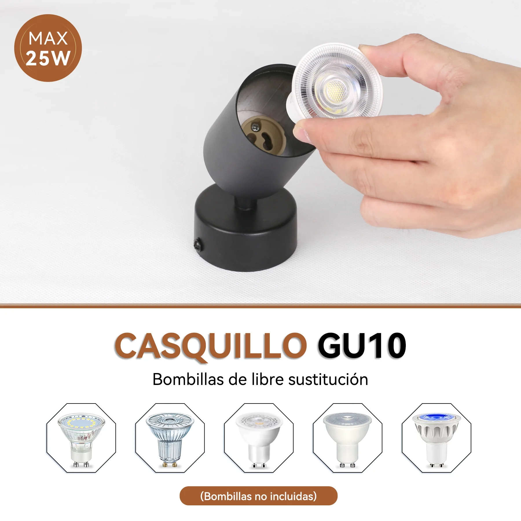 LED Shop Decke Spot Lampe Kronleuchter Schlafzimmer Vestibule GU10 Birne Ersatz Led Spot für Korridor Wohnkultur Lichter Flur