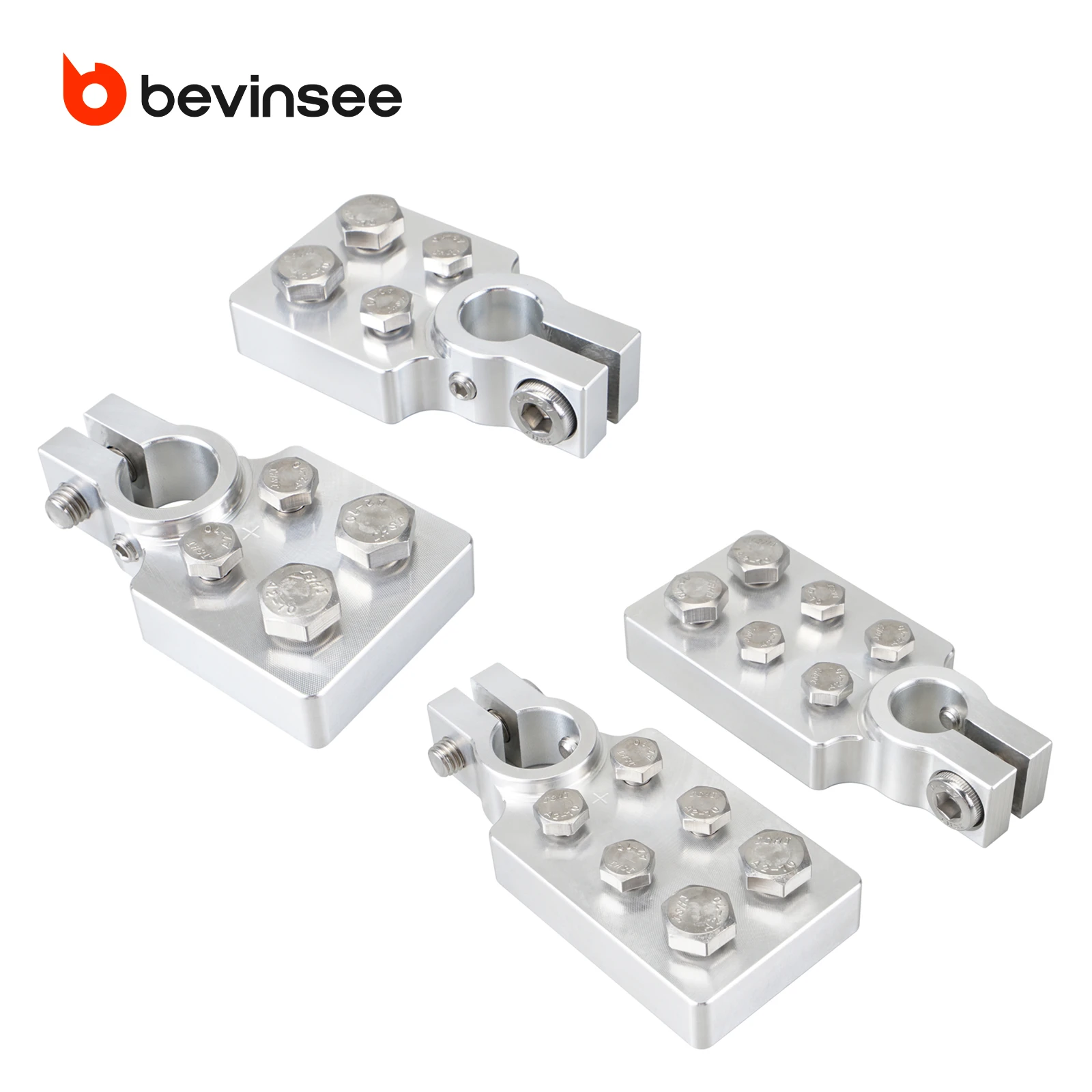 4-Punkt/6-Punkt-Flachbatterieklemme für 4/0 AWG-Kabelschuhe und nach unten, für Standard-SAE-Pfostenbatterien, für Northstar AGM35, AGM34, AGM34/78, AGM65, AGM24, AGM24F, AGM27, AGM27F Image
