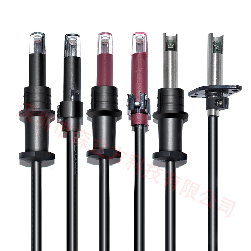 Gewöhnlicher QRB1-Flammendetektor, lichtempfindliche elektrische Augenbrenner-Erkennung, Fotowiderstand, rote QRB1-Fotozelle für Brenner Image