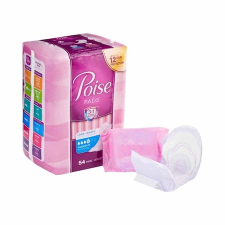 POISE FRESH PROTECTION 39299 Bladder Control Pad Poise 12.20 In. Length