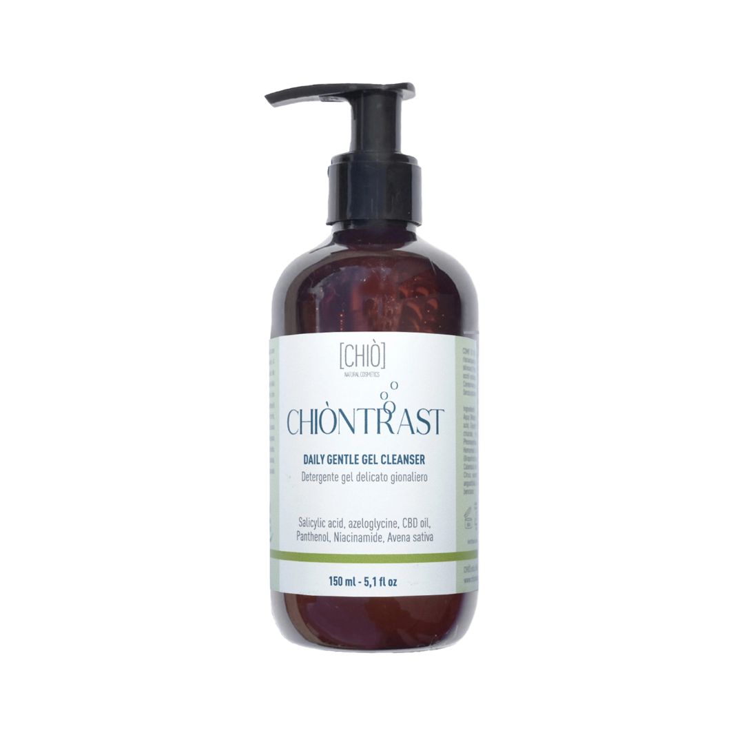 Chiò Skincare, Chiòntrast Detergente Gel Delicato Giornaliero 150 ml