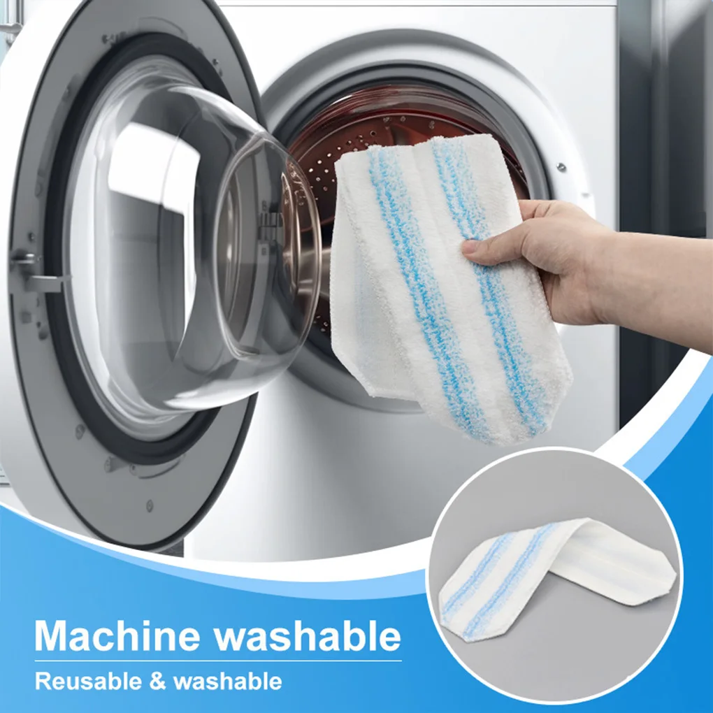 Waschbares Faser-Mopptuch als Ersatz für umweltfreundliche Reinigung – feines Faser-Mopp-Ersatztuch Image