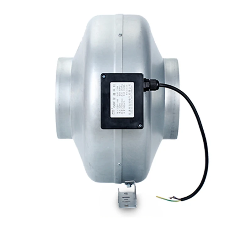 1PC Industrielle Rundkanalventilator Maschine GDF-100/GDF-125 Zentrifugallüftungsventilator Küche Rauchabsaugung Ventilator Maschine 220V Image