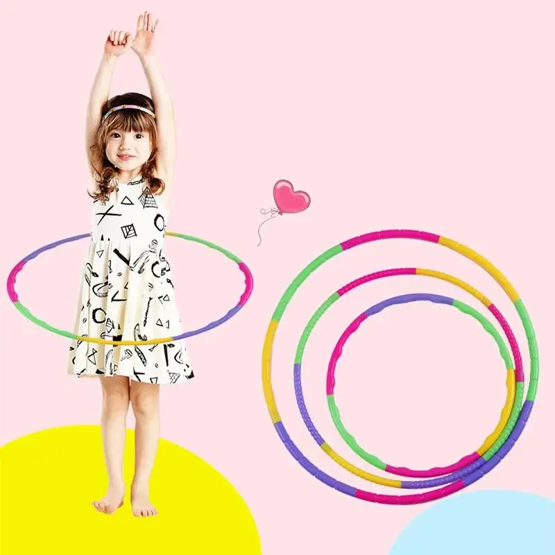Jouets de sport d'extérieur pour enfants, cercle de sport détachable, équipement de fitness, équipement de gymnastique en plastique, équipement d'entraînement physique