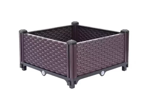 Multifunktionale Pflanzkiste, verdickte rechteckige Blumentopf-Kombination Image