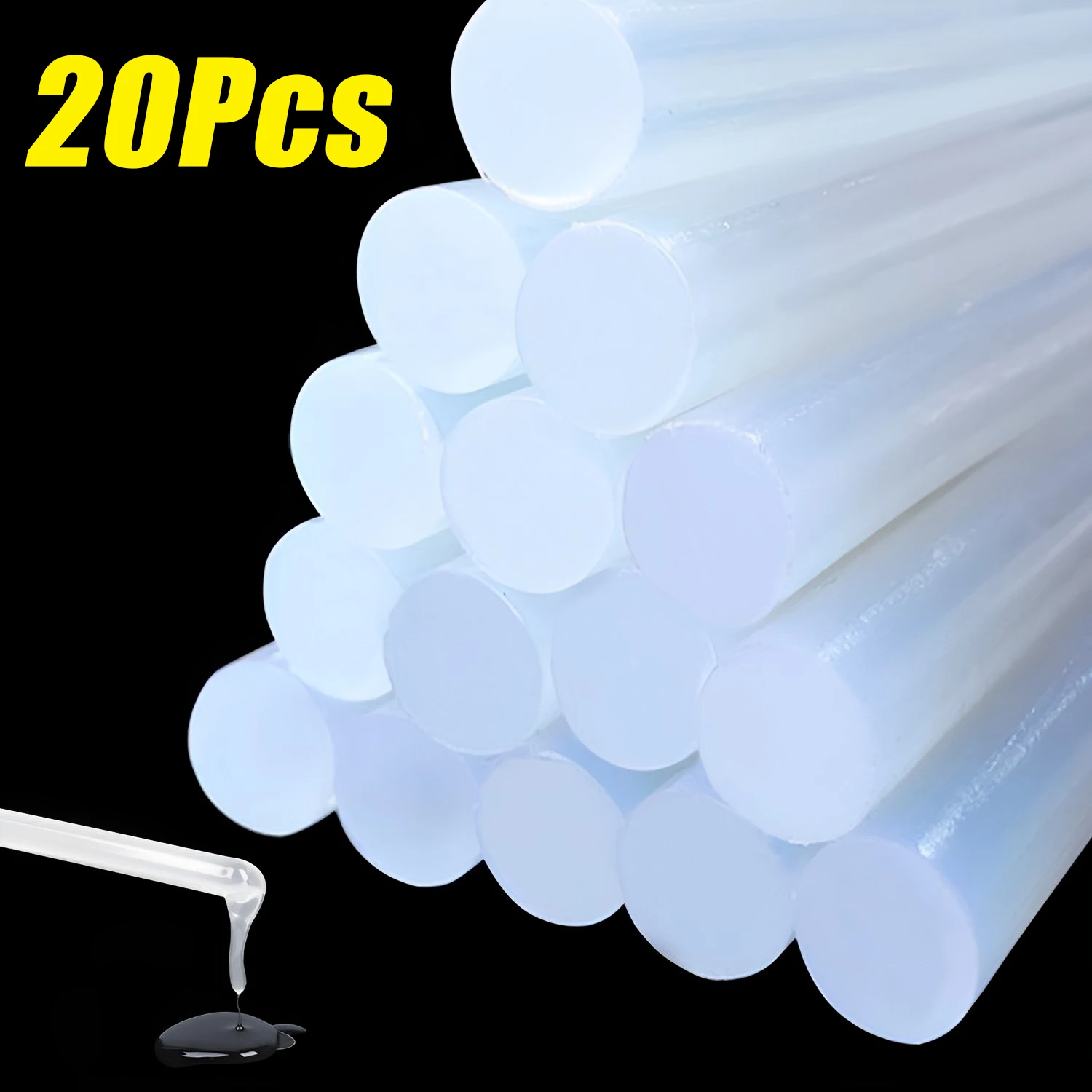 1-20 PCs Auto Paintless Dent Reparatur Kleber Sticks Starke Haftung Auto Hohe Viskosität Hot Melt Kleber Sticks auto Reparatur Werkzeug Image