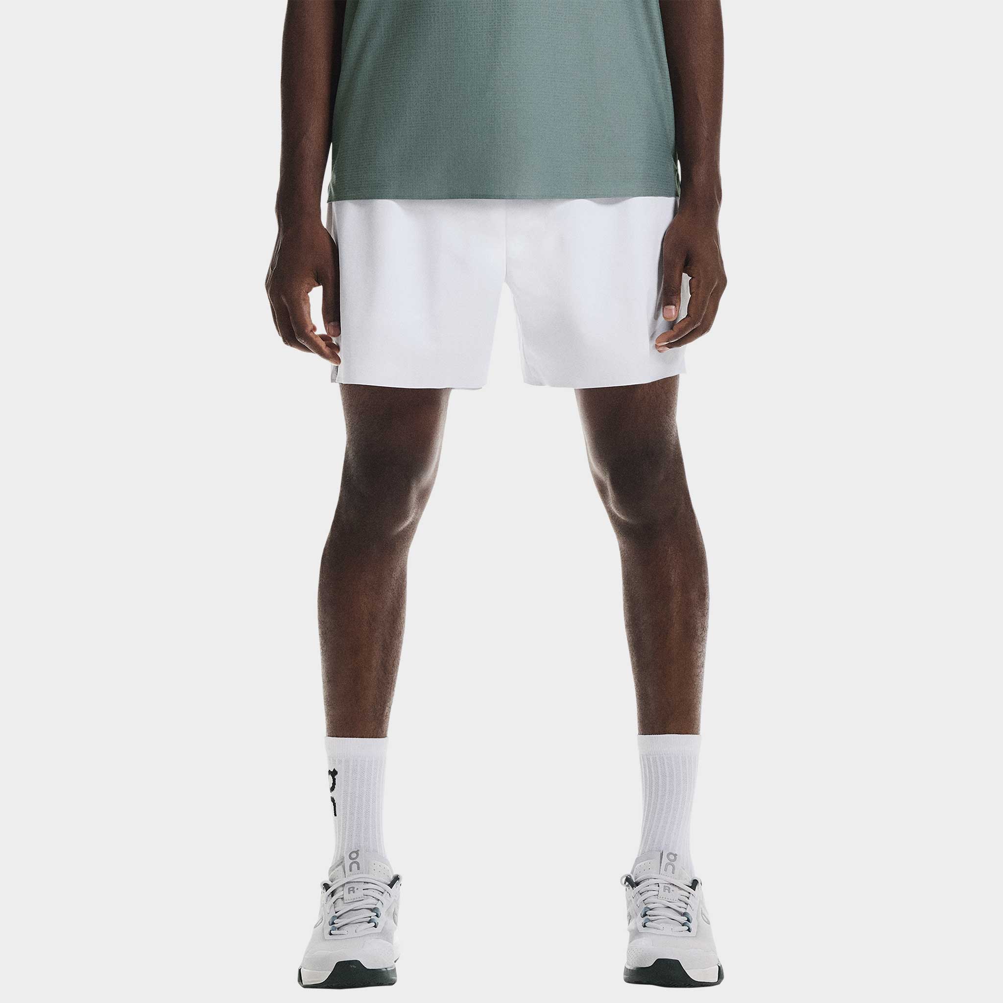 On 7" Court Shorts 2026 Men's Tennis Apparel White - On Running