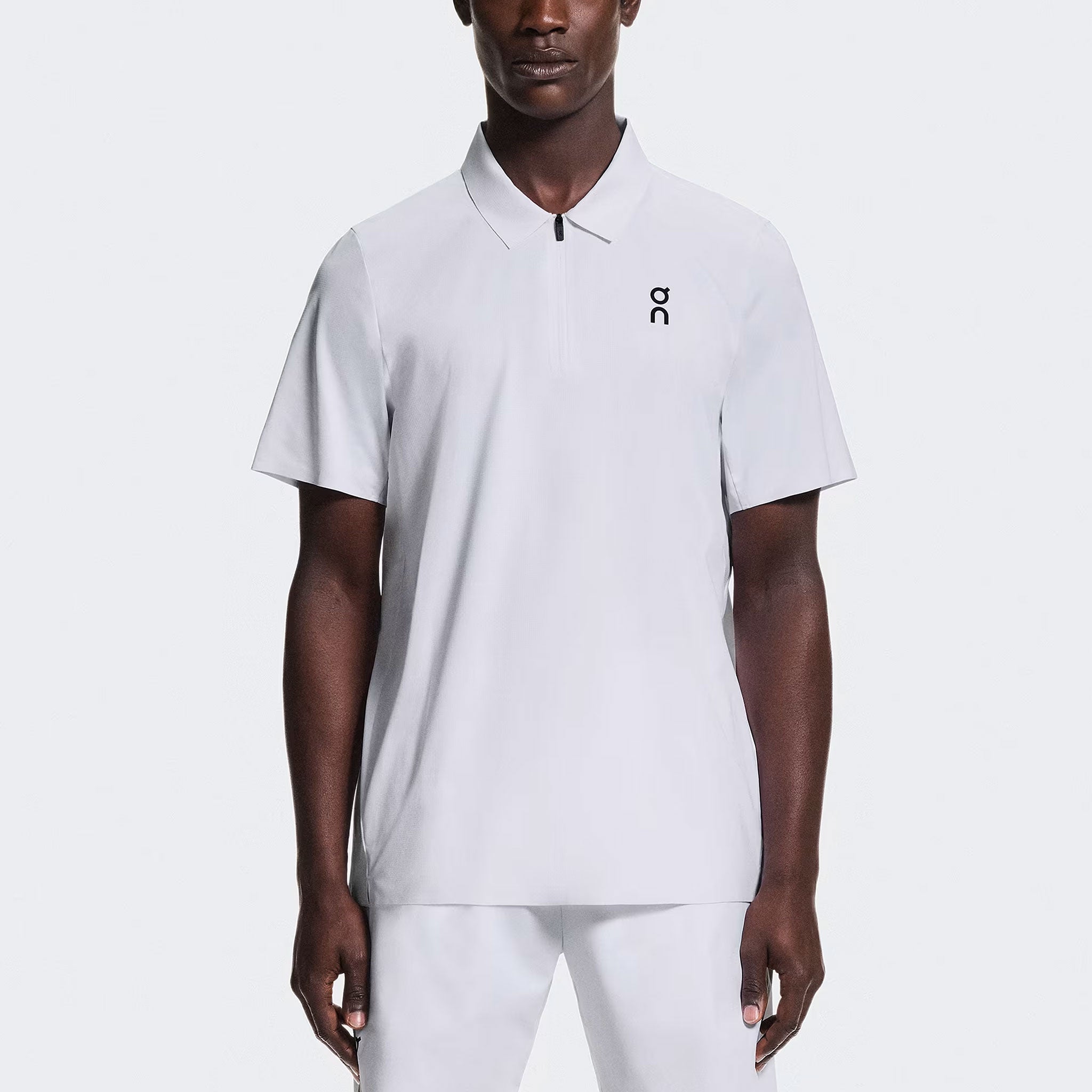 On Court Polo 2026 Men's Tennis Apparel White