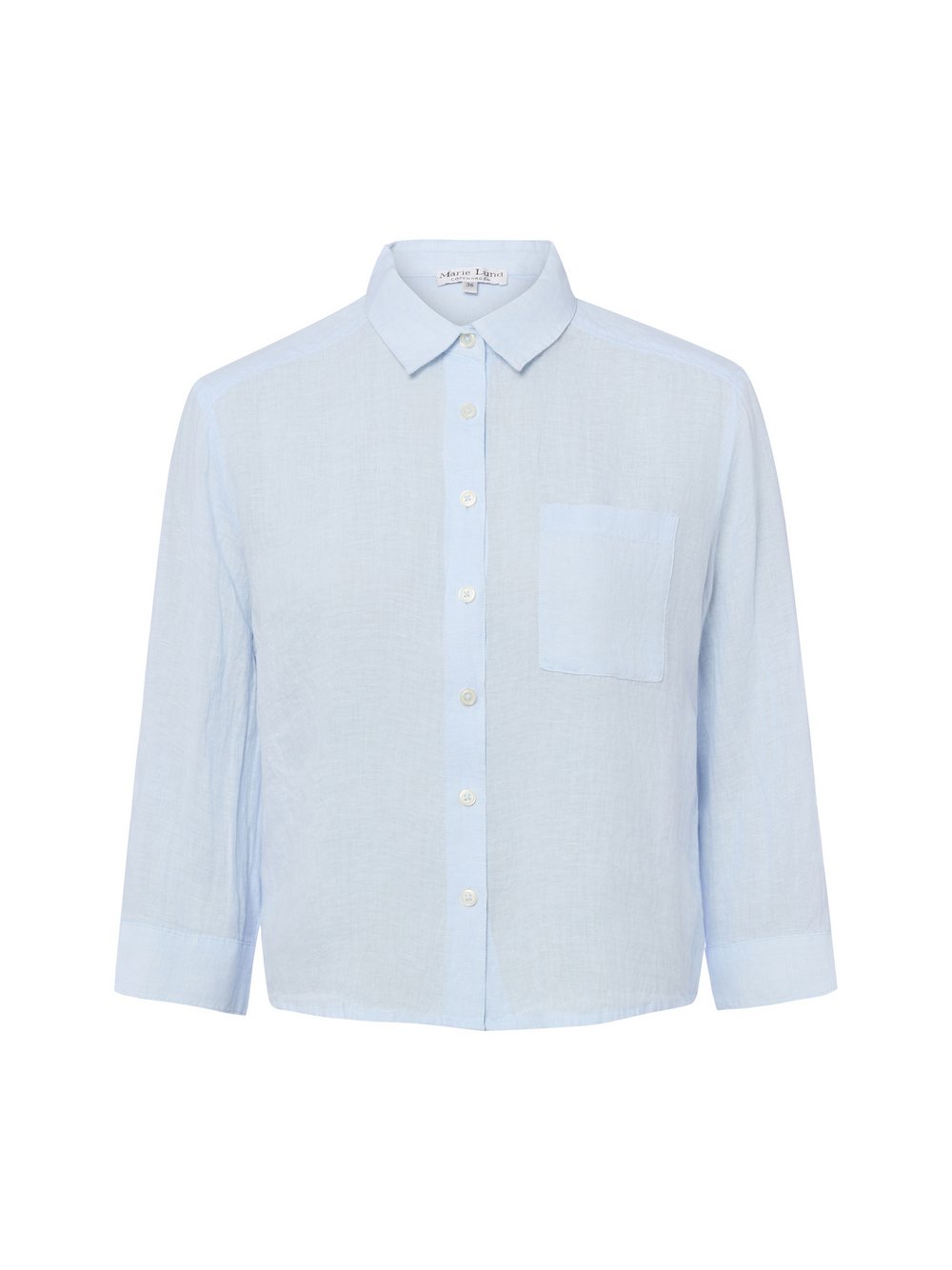 Marie Lund Sommerbluse aus Leinen Damen hellblau, 42 Image