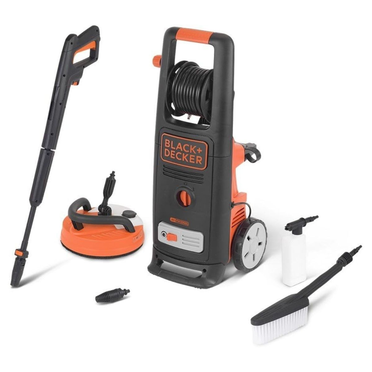 Hochdruckreiniger 2000W 140 Bar 440 L/h Patio Cleaner und feste Bürste Black+Decker Image