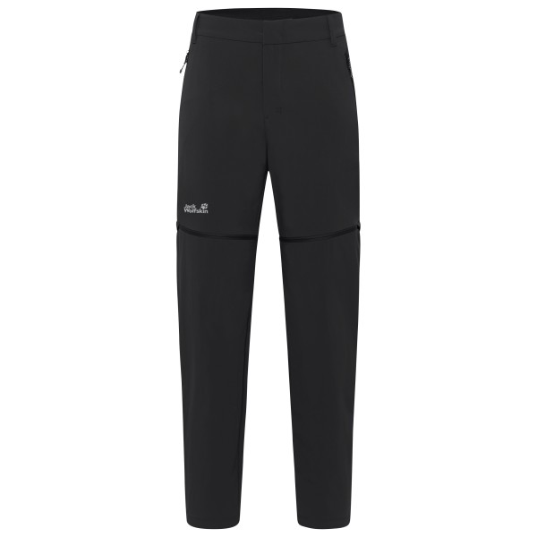 Jack Wolfskin - Hikeout Zip Away Pants - Trekkinghose Gr 52 - Short schwarz