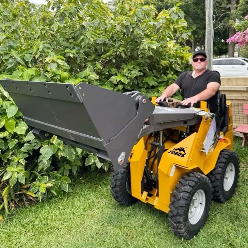 TOROS Professional Mini Skid Steer Loader Customizable Small Wheel Loader For Construction & Landscaping trs 480