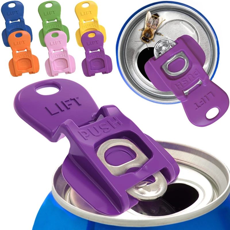 EasySeal Ring Pull Can Opener & Dust Cover (Portable Soda Can Opener) EasySeal Ring Pull Can Opener & Dust Cover (Portable Soda Can Opener)