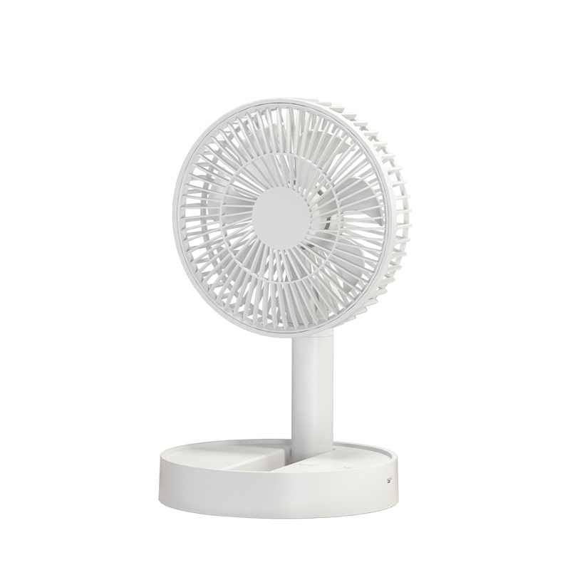 USB Foldable Fan With Speeds & Timing Battery Operated Mini Fan For Bedroom, Indoor Or Outdoor, Table Fan 3600mah Battery
