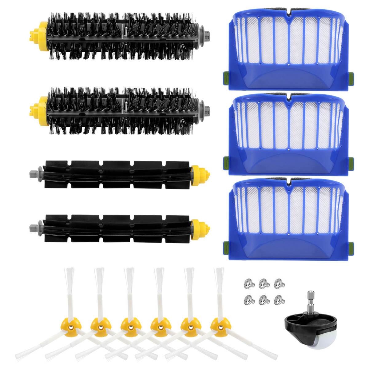 Roomba Replacement Parts Kit For Restored Suction, Pickup Power, And Cleaner Floors Roomba Replacement Parts Kit For Restored Suction, Pickup Power, And Cleaner Floors