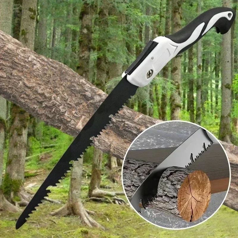 GardenPro Folding Hand Saw & Pruner Portable Gardening Secateurs Tool 25cm saw 1pc (9.84 In)