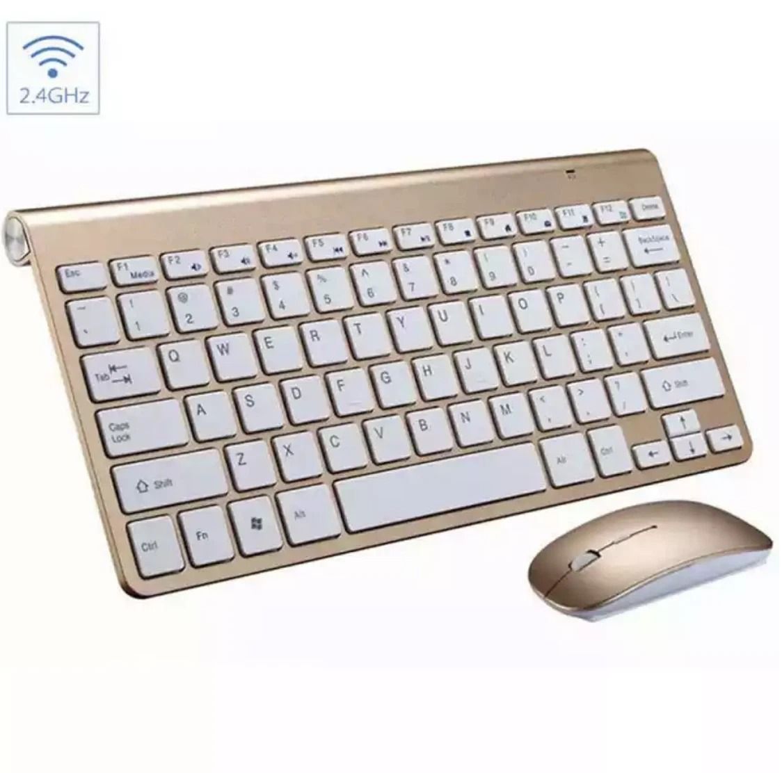 Mini Wireless Keyboard & Mouse Set, Waterproof For Mac & PC, Compact & Durable Mini Wireless Keyboard & Mouse Set, Waterproof For Mac & PC, Compact & Durable