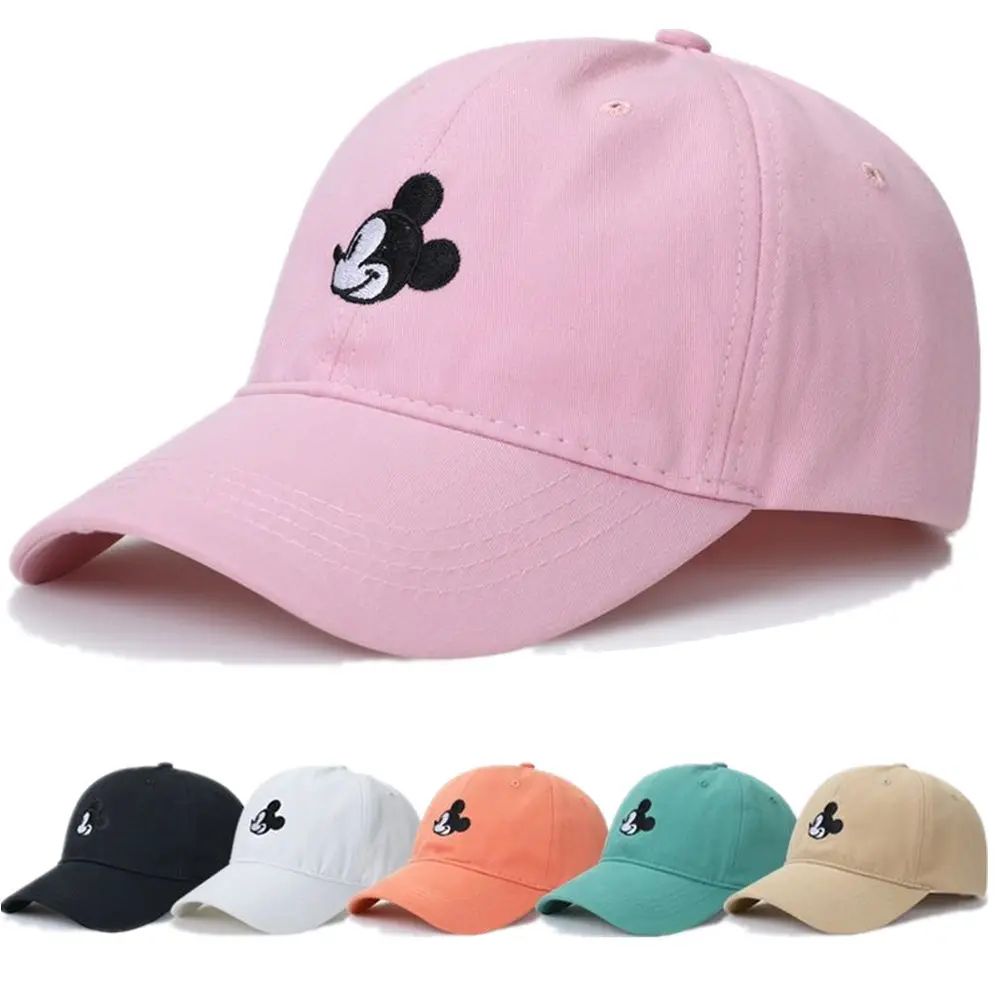 Unisex Mickey Cartoon Cotton Baseball Cap pink 21.6523.62 In