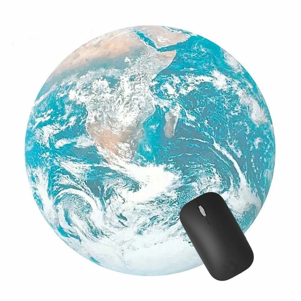 Space Themed Gaming Mouse Pad Non Slip Circle Design For Ultimate Precision And Comfort venus