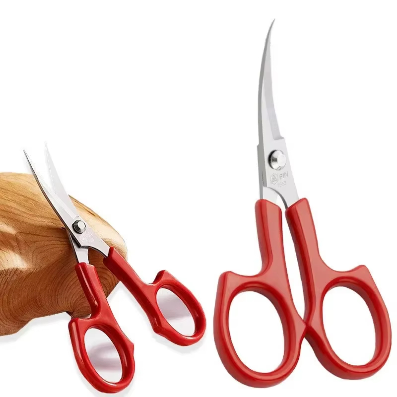Head Up Scissor For Sewing Fabrics, Angled Curved Embroidery Cutter, Clothes Thread Cutting Tools straight