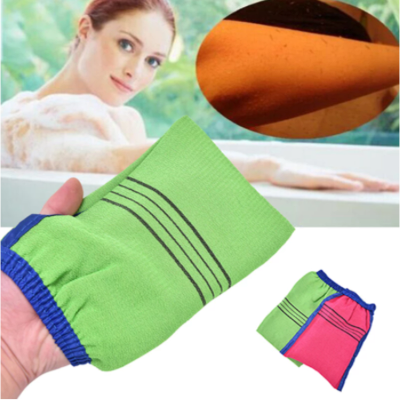 Double Sided Towel, Korean Exfoliating Bath Washcloth, Body Scrub Shower Towel For Adults Double Sided Towel, Korean Exfoliating Bath Washcloth, Body Scrub Shower Towel For Adults