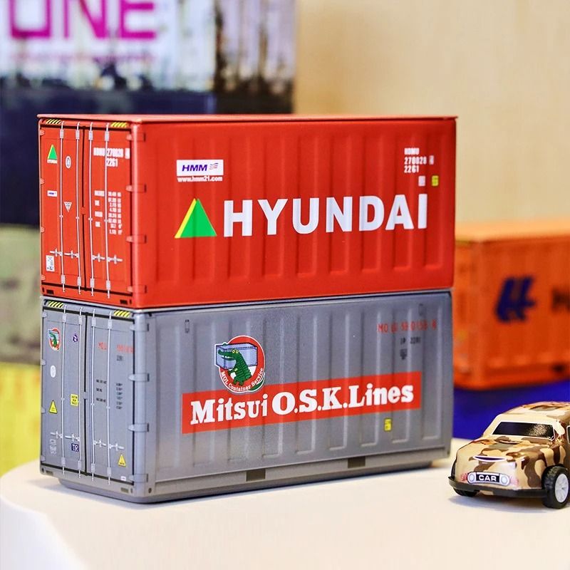 Creative Iron Tin Storage Box Compact Desktop Organizer 04