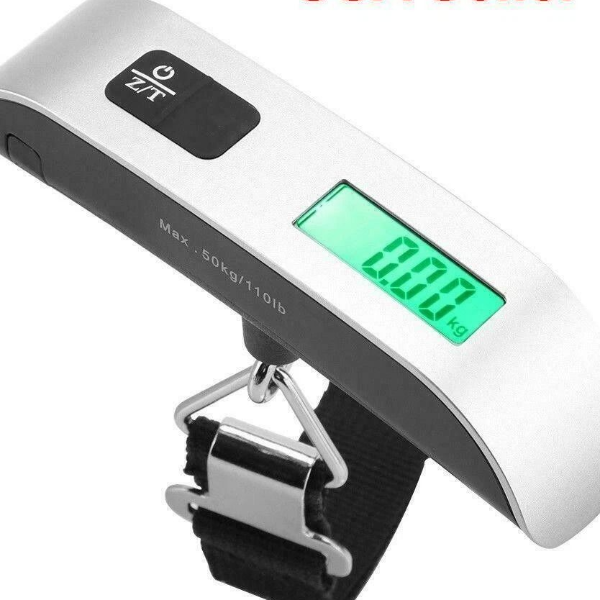 Portable Travel LCD Digital Hanging Luggage Scale Electronic Weight For Luggage Management Portable Travel LCD Digital Hanging Luggage Scale Electronic Weight For Luggage Management