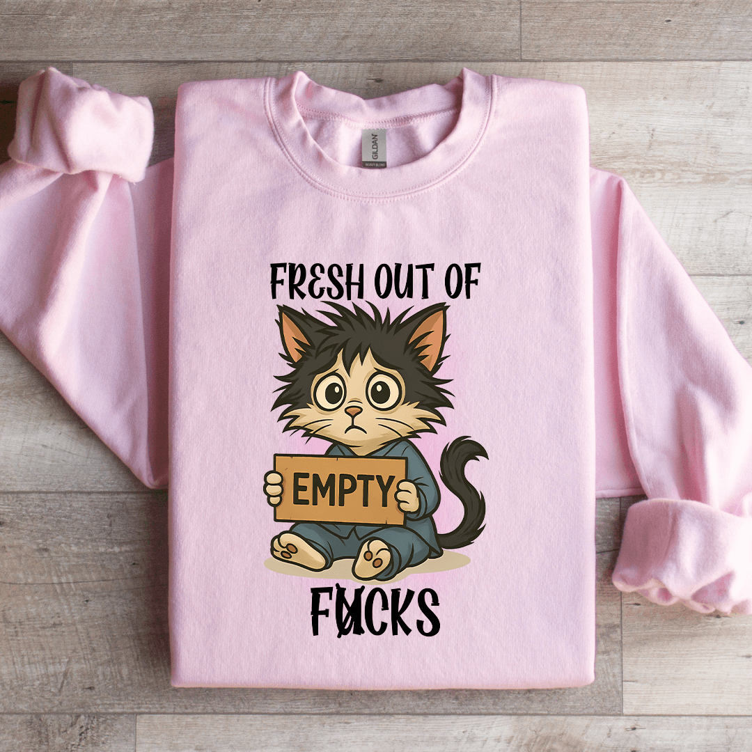 Fresh Out Of F cks Sweatshirt M Sport Grey