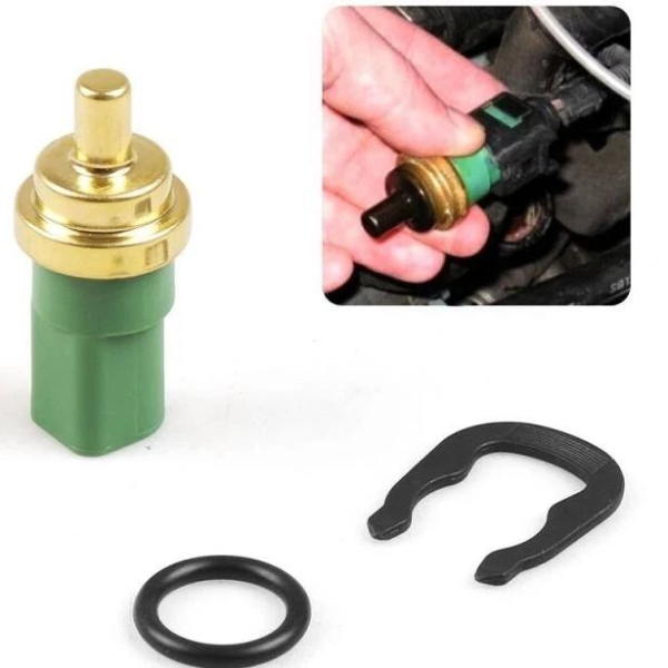 VW Water Coolant Temperature Gauge Sensor With Temp Sender Clip O Ring VW Water Coolant Temperature Gauge Sensor With Temp Sender Clip O Ring