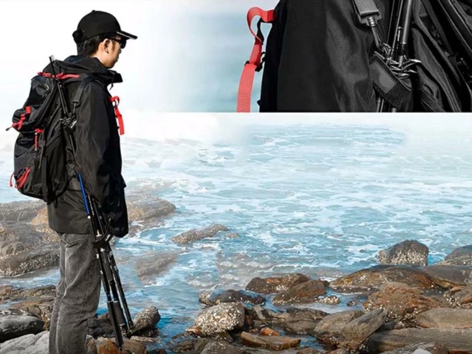 Adjustable Fishing Rod Carrier Strap Shoulder Belt Tackle Holder For Easy Travel Adjustable Fishing Rod Carrier Strap Shoulder Belt Tackle Holder For Easy Travel