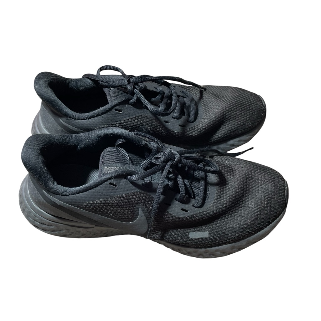 Nike Shoes | G6- Nike Men's 9 Black Running Shoes | Color: Black | Size: 9