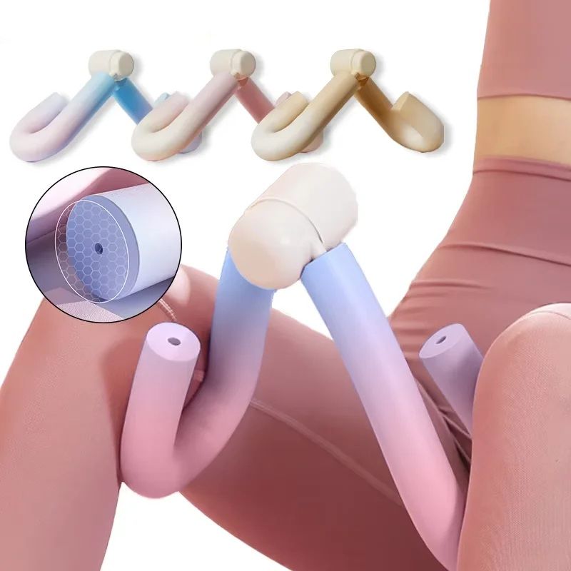 Thigh Master Fitness Equipment Inner Thigh Toner Leg Exercise Tool For Effective Home Workouts gray