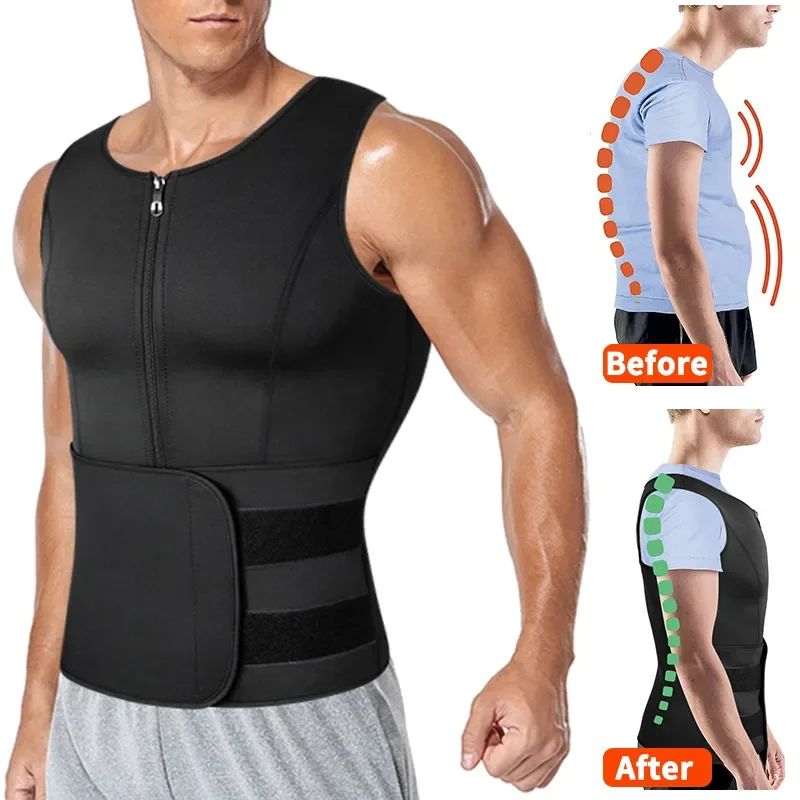 PostureAlign Medical Clavicle Support Brace Adjustable Upper Back & Shoulder Posture Corrector Belt black 1 Belt 3xl