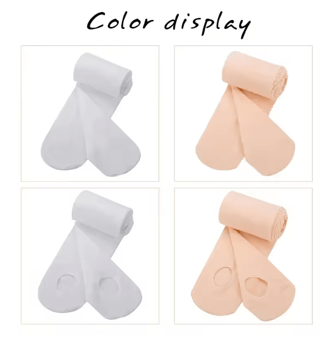 Velvet Ballet Tights With Convertible Hole For Girls And Women d 120 Height 80 110cm