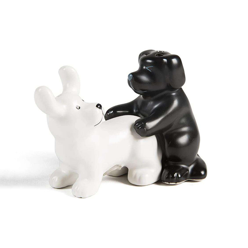 Funny Novelty Ceramic Dog Salt And Pepper Shaker Set, Kitchen Humor Gift For Dog Lovers Funny Novelty Ceramic Dog Salt And Pepper Shaker Set, Kitchen Humor Gift For Dog Lovers