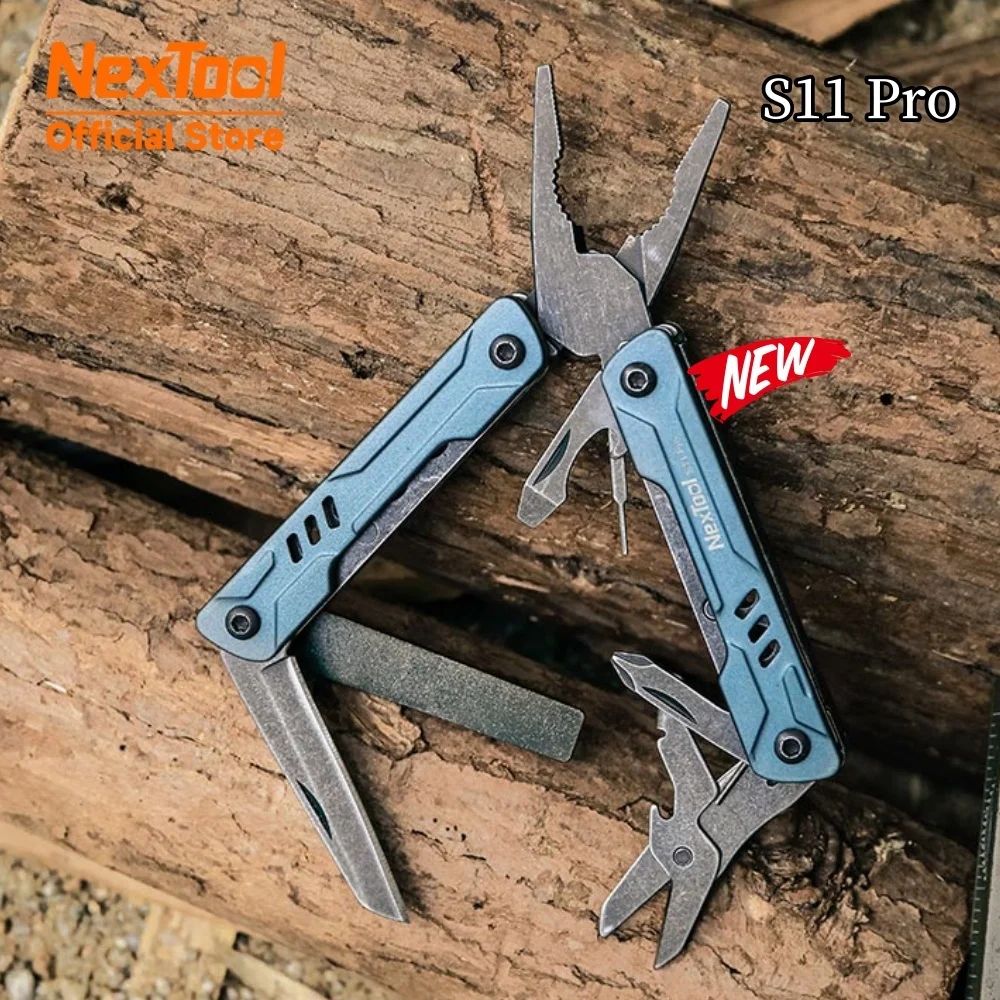 NexTool S11 Pro 12 In 1 Mini Sailor Pocket Multi Tool With Pliers NexTool S11 Pro 12 In 1 Mini Sailor Pocket Multi Tool With Pliers